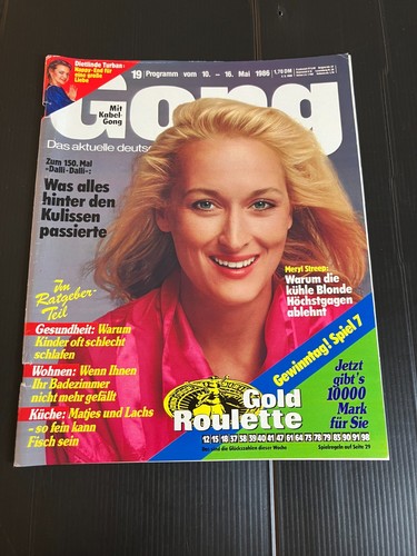 Gong 1986 meryl streep - 19/1986,