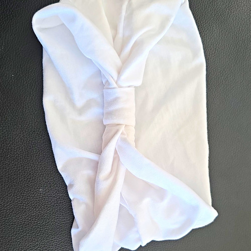 Damen haarband weiß mit - damen,