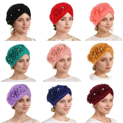 Chemo mütze damen blume - mütze,
