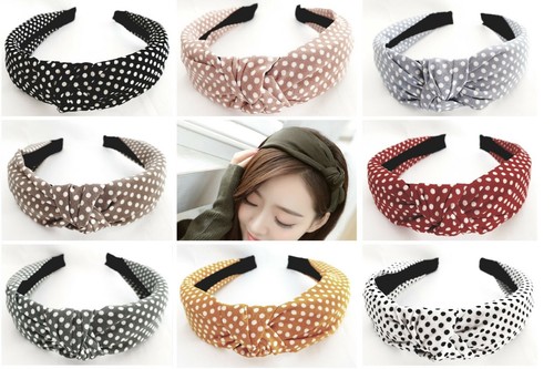Haarreifen knoten breit - knoten,