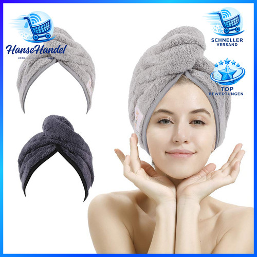 Haartuch turban mikrofaser - haartuch,