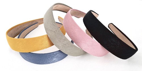 Haarreifen breit 3cm - haarreifen, gepunktet