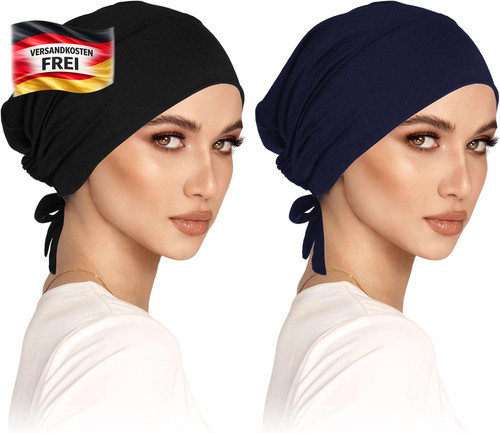 Damen turban 2er - damen, pack