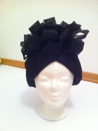 Vintage damenhut turban aus - damenhut,
